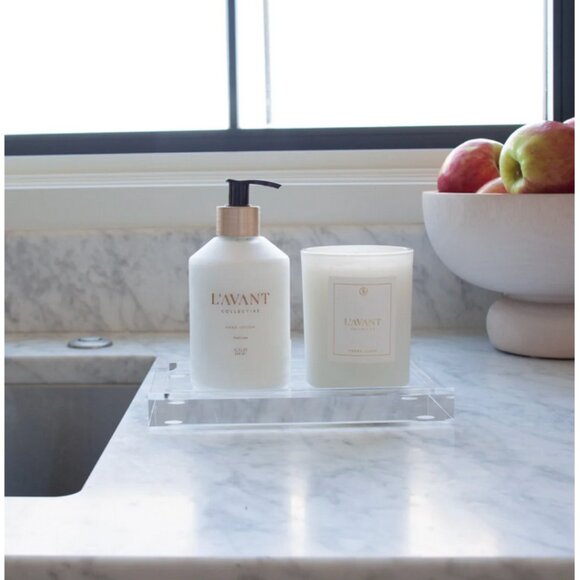 L'Avant Collective Medium Lucite Tray - NEW - Picture 2 of 9